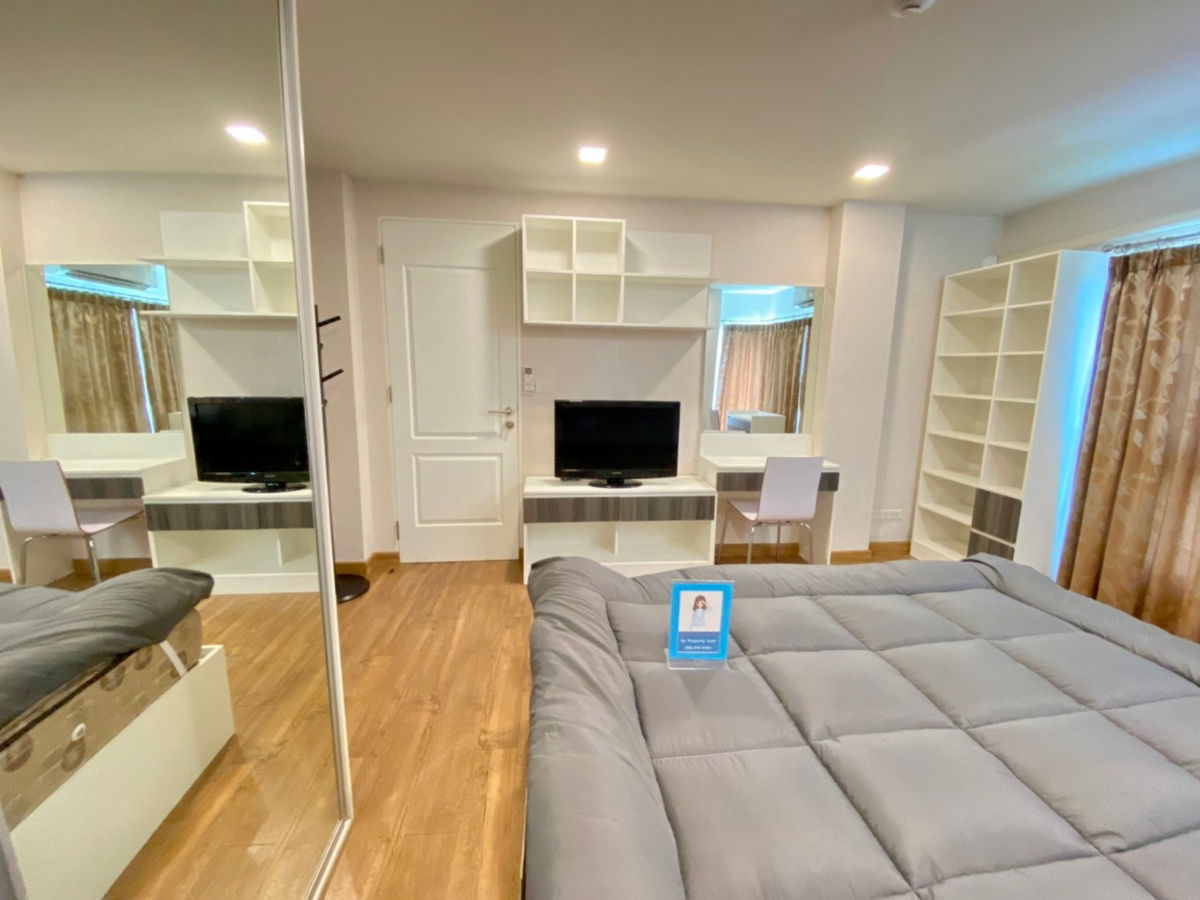 รูป 2 Bed ตึกปารีสชั้น 4  ราคา 18,000 บาท /เดือน  58 ตรม. ใหญ่สุดๆ  2 ห้องนอน 2 ห้องน้ำ City Link Condo - รูปที่ 6/28