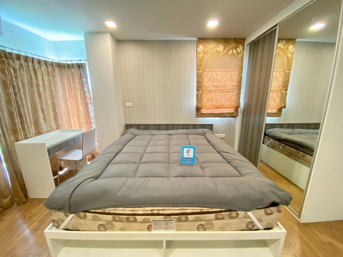 รูป 2 Bed ตึกปารีสชั้น 4  ราคา 18,000 บาท /เดือน  58 ตรม. ใหญ่สุดๆ  2 ห้องนอน 2 ห้องน้ำ City Link Condo - รูปที่ 4/28