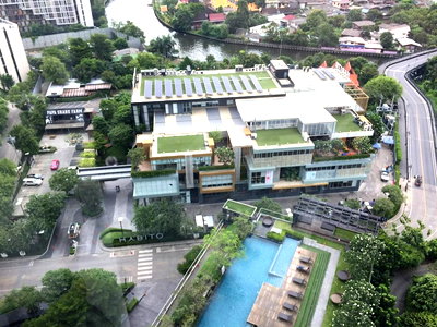 คอนโดให้เช่า : ปล่อย เช่า The Base Park West 2 Bed 1 Bath LineID : @Rizzestate (มี@ ข้างหน้า)