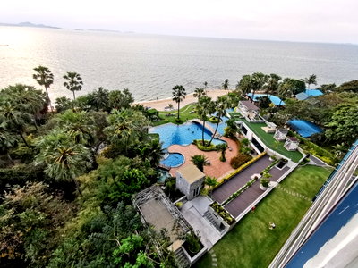 ขายคอนโด : For sale The Palm wongamat beach 2 beds direct Sea view and sunset (S03-0540)