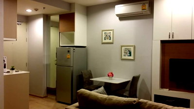 คอนโดให้เช่า : The Best Price at "Ideo Q Ratchathewi" 1 Bed 1 Bath 34 Sq.m ห้องสวย ราคาดี ชั้นสูง วิวสวย เพียง 18,000 เท่านั้น