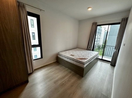 picture Condo For Rent | 2 Bedrooms, 1 Bathroom, Conner Room “Notting Hill Sukhumvit 105” 41 sqm. Garden View, Large, Solid Wall - 6/12