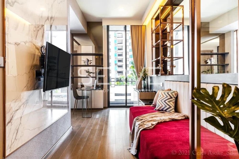 รูป 1 bed Good Location BTS Asoke Celes Asoke / Condo For Rent  -Celes Asoke (เซเลส อโศก) - รูปที่ 1/16