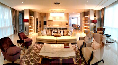 คอนโดให้เช่า : Millennium Residence 4 bedrooms, for rent