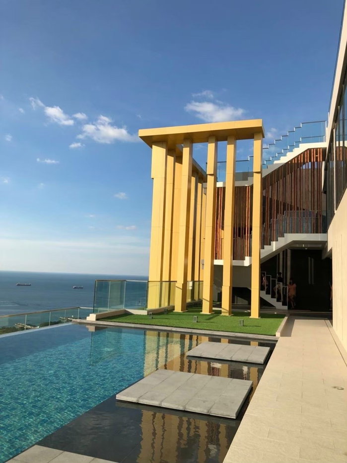 picture For rent Condo Knightbridge Sriracha Sea view hight floor (S03-1423) - 19/20