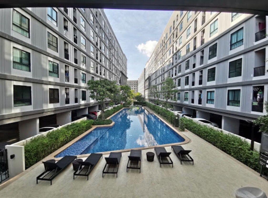 picture ðĨ Rent unio ram seri thai size 27 sqm price 7000 baht fully furnished - 11/14