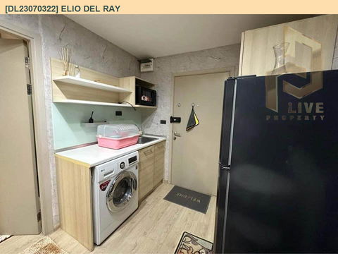 DL23070322 Condo for rent, Elio Del Ray near BTS Punnawithi, ready to move in, call urgently 0656133286 LineID @655ebbvc