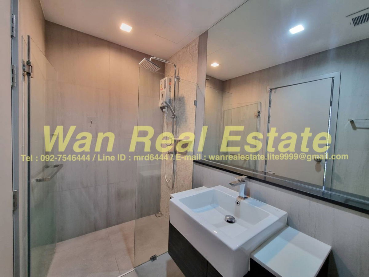 รูป ให้เช่า politan aqua ห้องมุม ตำแหน่งสวย ชั้น 22 ขนาด 25 ตร.ม. ราคาประหยัด - รูปที่ 3/14