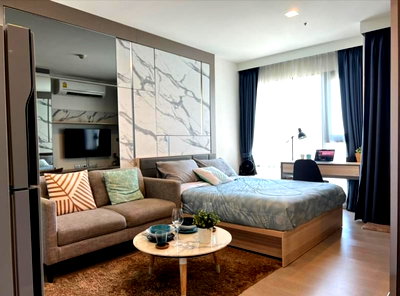 คอนโดให้เช่า : ว่าง 1เมย69! Rhythm สุขุมวิท36-38. สตูดิโอ 24ตรม. Line id: @pfagent