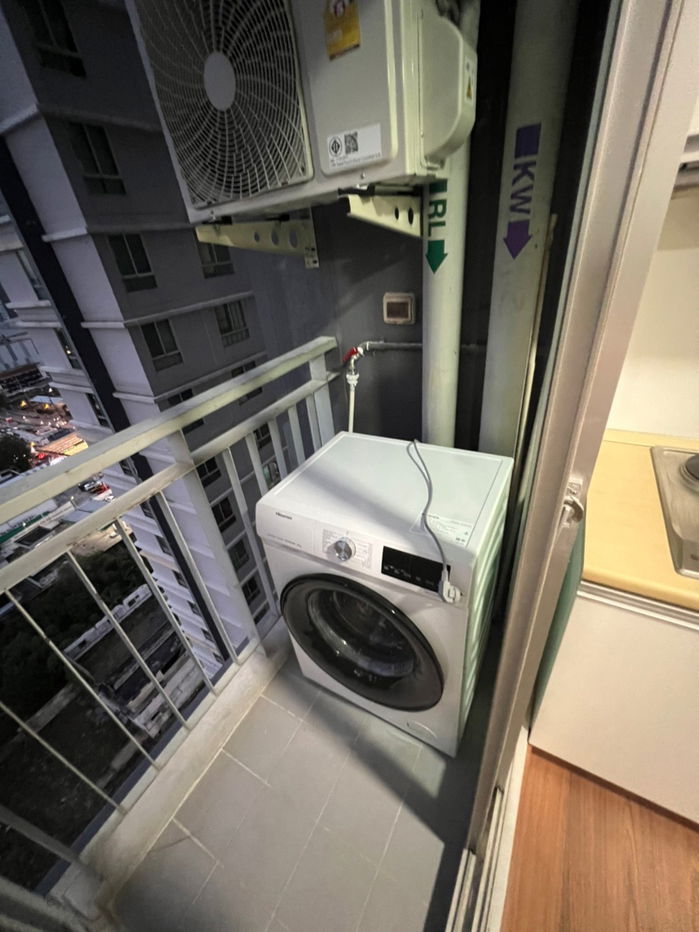picture LINE @condorental for rent the room at The Parkland Ratchada - Thapra - 14/17