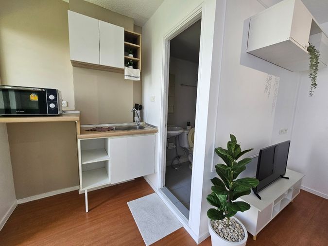 Studio condo for sale, 21.5 sqm, Lumpini Condo Town Romklao - Suvarnabhumi