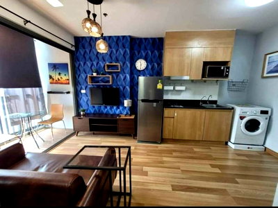 Condos for rent : 12,500 baht/month 1/1 bed Ideo Bluecove sukhumvit BTS Udomsuk