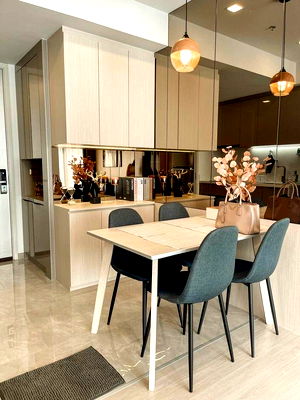 เช่าคอนโด เซ็นทรัล พลาซ่า แกรนด์ พระราม 9 : LTH9145 – Condo in Asoke – Rama9 FOR RETN 2 beds 2 baths size 58 sq.m. near MRT Rama 9 Station ONLY 50k/Month