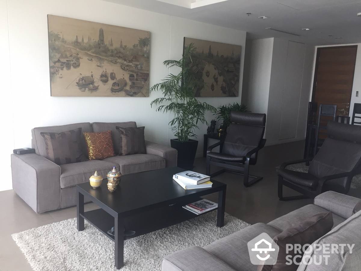 picture 2-BR Condo at The River Condominium near BTS Saphan Taksin (ID 512818) - 1/7
