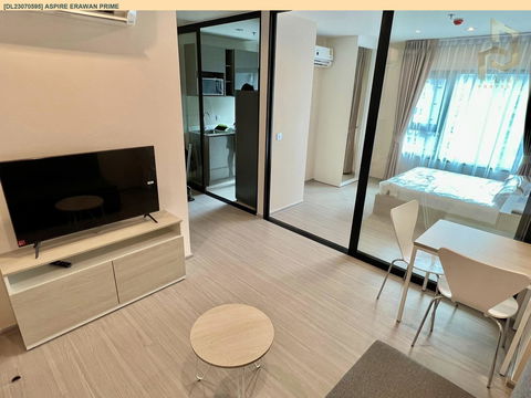 DL23070595 Condo for rent, Aspire Erawan Prime near BTS Chang Erawan, ready to move in, call urgently 0656133286 LineID @655ebbvc