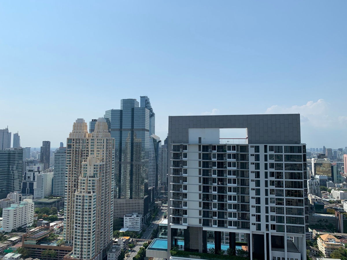 รูป Knightbridge Prime Sathorn | ให้เช่าห้อง 1 นอนดูเพล็ก ชั้นสูงมาก ตกแต่งสวย น่าอยู่ ใกล้ CBD สาทร - รูปที่ 6/6