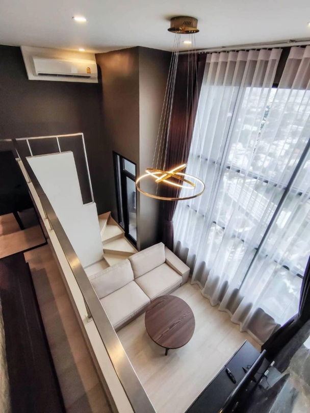 รูป 🏢 คอนโดให้เช่า Knightsbridge Prime Sathorn 🏢 DUPLEX ห้องสวย วิวดี เฟอร์+เครื่องใช้ไฟฟ้าครบ ใกล้ BTS ช่องนนทรี🚆✨ - รูปที่ 2/11