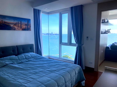 Condos for rent : For rent condo The Palm wongamat beach2 beds (S03-1445)