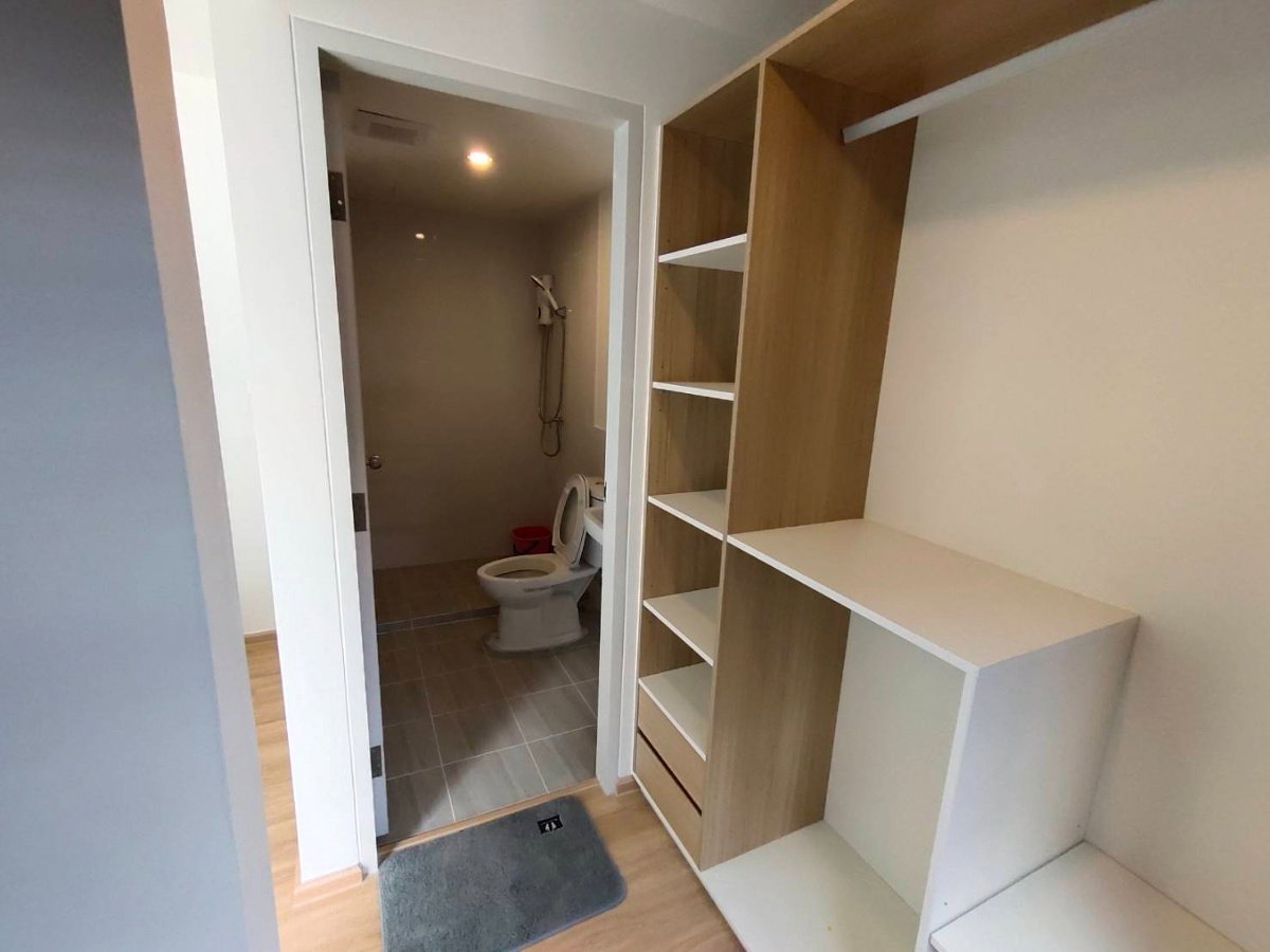 picture Senakit Chalongkrung-Ladkrabang, 1 bed 1 bath, garden view, interior, complete equipment, Building C, 3rd floor - 8/14