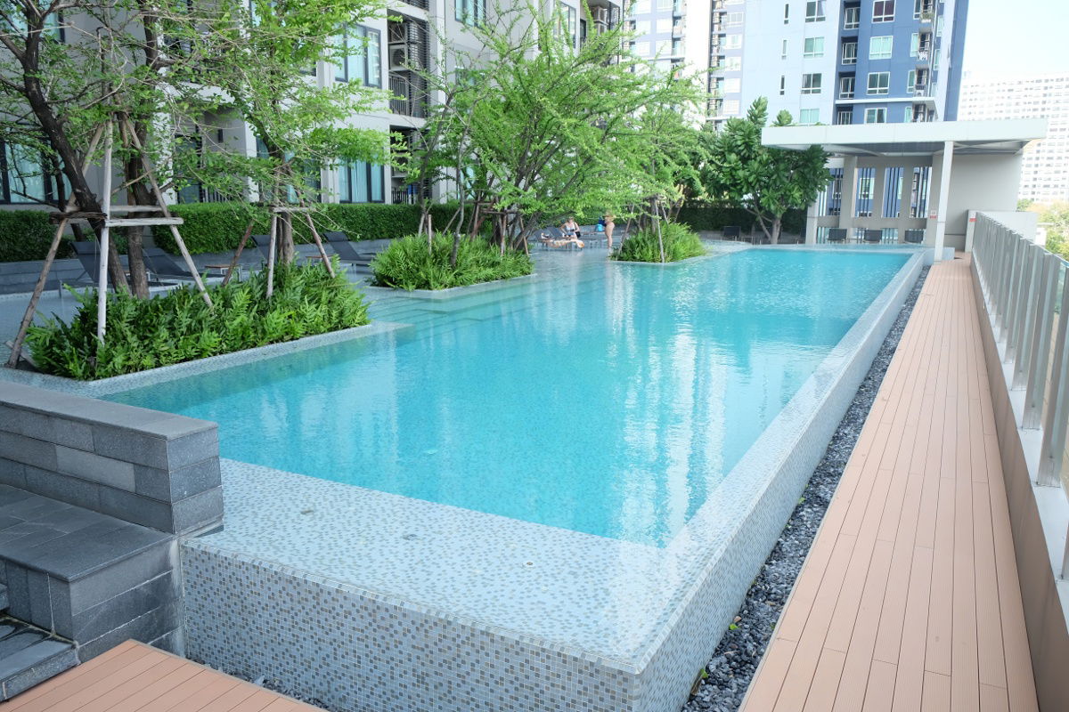 รูป ให้เช่าห้อง 40 ตรม. ชั้นสูง วิวสวย คอนโด Blocs77 ต้นซอยสุขุมวิท77 ตกข้ามBigCอ่อนนุช - รูปที่ 13/19