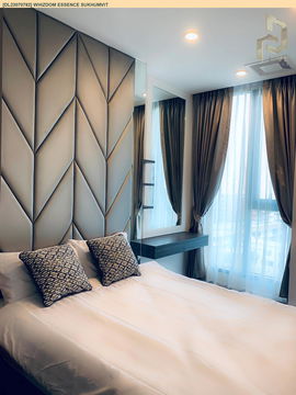 DL23070782 Condo for rent, Whizdom Essence Sukhumvit near BTS Punnawithi, ready to move in, call urgently 0656133286 LineID @534wlwof