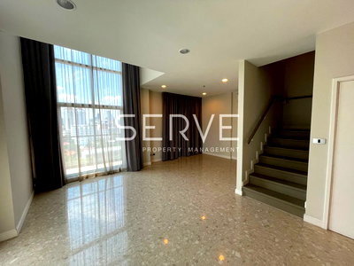 Condos for sale : Duplex 2 Beds with Bathtub 114 sq.m. Good Location Close to BTS Thong Lo 200 m. / For Sale-The Crest Sukhumvit 34