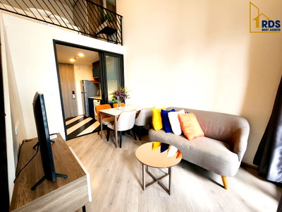 คอนโดให้เช่า : ให้เช่า คอนโด The Base Saphanmai ห้อง loft 2 ชั้น ราคาสุดคุ้ม 🔥
