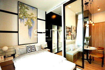 เช่าคอนโด BTS อโศก : 🔥สตูดิโอ มีกั้นห้องเป็นสัดส่วน แต่งสวยๆ ชั้นสูง 10+ วิวดี ทำเลดี คอนโดใกล้ BTS พร้อมพงษ์ 500 ม. ที่ Noble Around 33 / ให้เช่าคอนโด