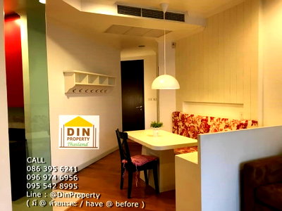 Condos for rent : For rent Chatrium Condominium 1 bed  River view, Near Sherwberry School