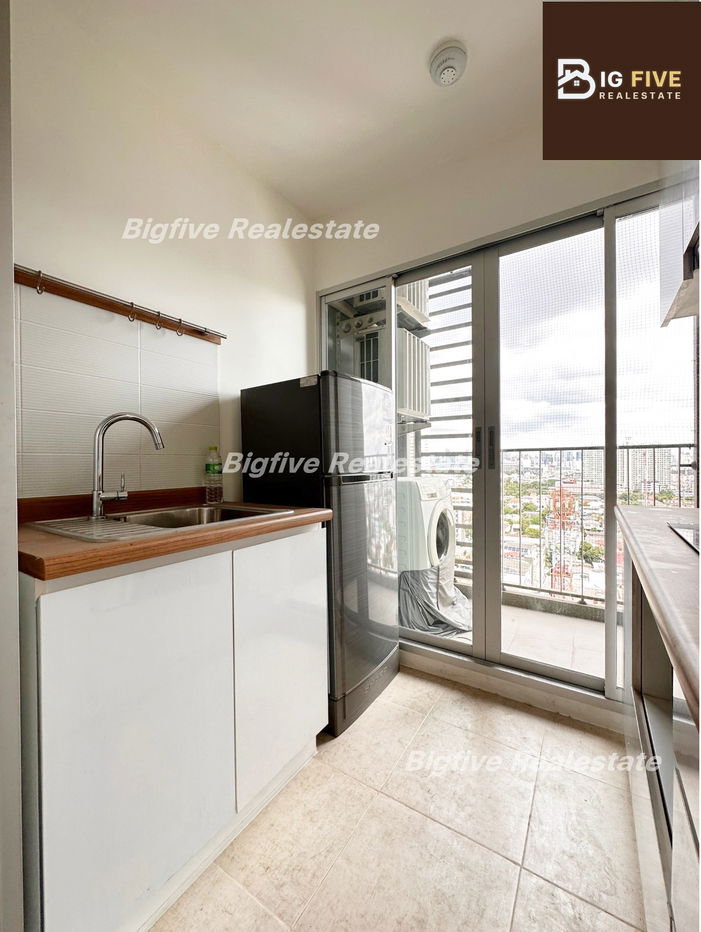 picture A66-121 Condo for rent, U Delight @ Bang Son Station, 17th floor, beautiful view, next to Bang Son MRT, complete electrical appliances ✨ - 7/10