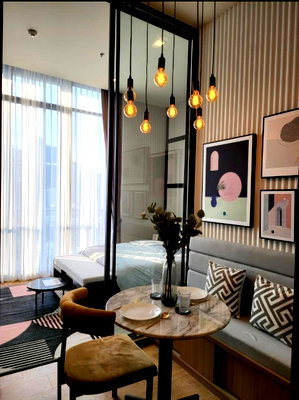 Condos for rent : For rent, Noble Around Sukhumvit 33, beautiful room, ready to move in, near BTS Phrom Phong, interested, contact Line @841qqlnr