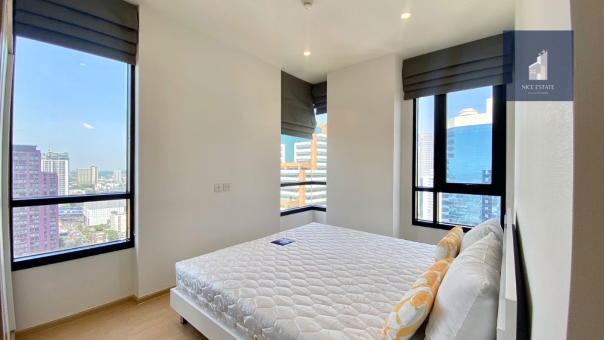 รูป PET Friendly 🐱🐶Maru Ekkamai 2 2bedroom King & Queen bed with 🛁 take unblock city view - รูปที่ 9/14