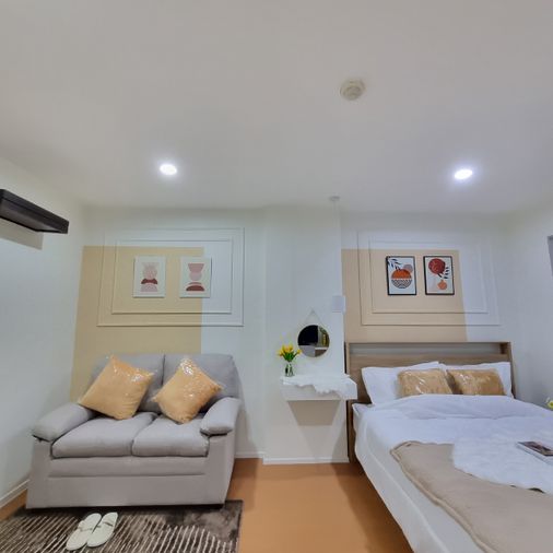 Studio condo for rent, 23 sqm, Lumpini Condo Town Nida - Serithai