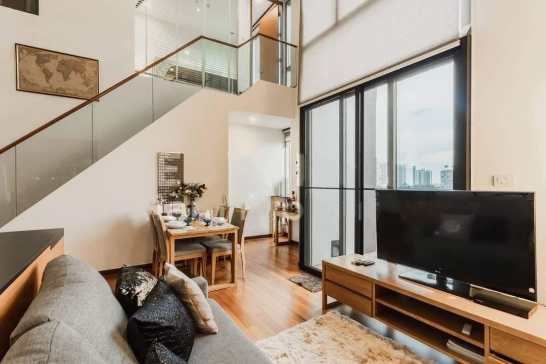 picture □■Ashton Morph Sukhumvit 38 Pet friendly 2BR Duplex Access private pool 110 sq.m very nice decoration with the best price for rental■□ - 1/9