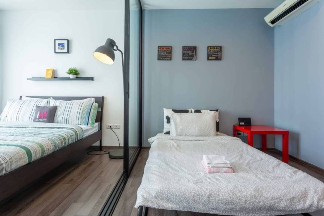 picture Discount to 11,000 per month The base park west size 27 sqm near BTS On Nut call 0825425536 bed - 3/6