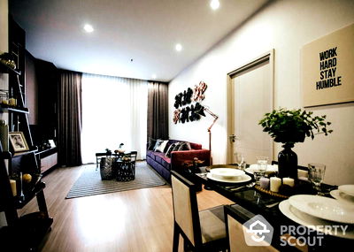 Condos for rent Rama 9 : 3-BR Condo at The Capital Ekamai - Thonglor near ARL Ramkhamhaeng (ID 515141)