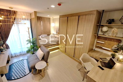 คอนโดให้เช่า : Studio Good Location Next to BTS Ha Yaek Lat Phrao 10 m. & MRT Phahon Yothin 500 m. / For Rent-Life Ladprao