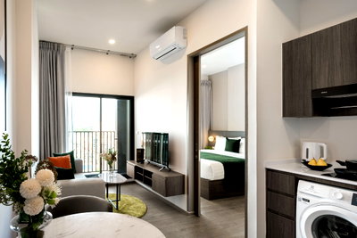 คอนโดให้เช่า : ✅แฮมป์ตัน ศรีราชา One Bedroom Plus  32 ตร.ม. ห้องสวย แต่งครบ