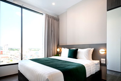 Condos for rent : ✅𝘾𝙤𝙣𝙙𝙤 𝙁𝙤𝙧 𝙍𝙚𝙣𝙩  One Bedroom Plus 32 sq.m. @ Hampton Sriracha (Accept a minimum 1-month contract)