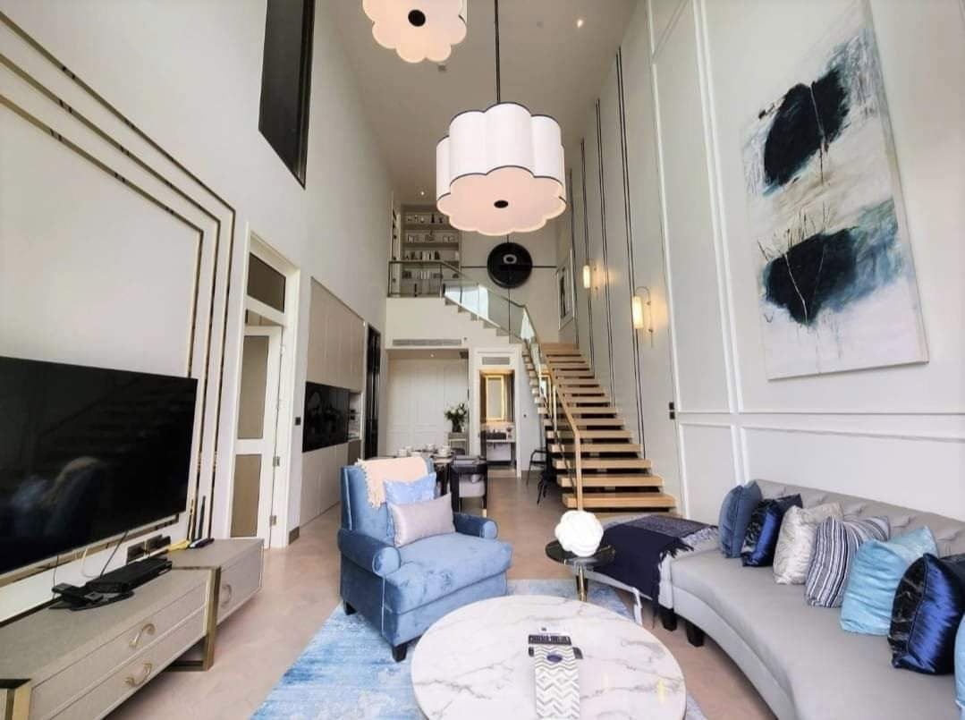 ให้เช่า คอนโดใกล้บีทีเอสเจริญนคร The Residences at Mandarin Oriental 2 นอน Duplex ห้องหรูตกแต่งสวย ห้องมีน้อยสนใจรีบทักนะคะ