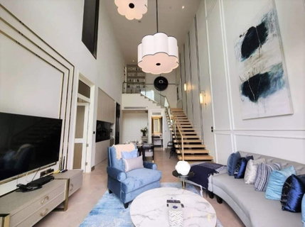 รูปภาพ □■The Residences at Mandarin Oriental Bangkok 2BR Duplex 164 sq.m very nice decoration with the best price for rental■□ PROPERTY ID: BKK800416