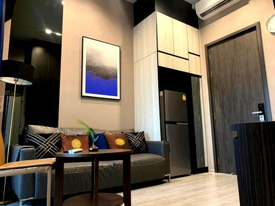 Condos for rent : LineID : @Habitant (with@ Ahead) The line Sukhumvit 101 Near BTS Punnawithi 250 m. Available!! 