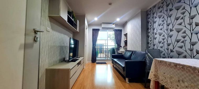 ให้เช่าห้องคอนโดลุมพินี เพลส ศรีนครินทร์ - หัวหมาก สเตชั่น ขนาด 42 ตร.ม. ตกแต่งพร้อมอยู่ เดินทางสะดวกสบาย 