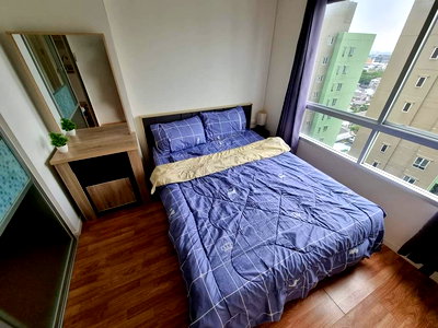 คอนโดให้เช่า : ให้เช่า ลุมพินี พาร์ค นวมินทร์ - ศรีบูรพา มีเฟอร์นิเจอร์+เครื่องใช้ไฟฟ้าครบ