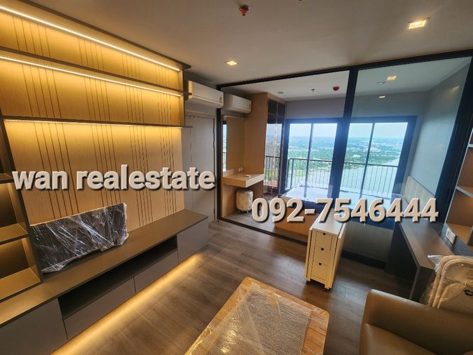 ให้เช่า politan aqua ชั้น 50 ขนาด 31 ตร.ม. วิวแม่น้ำ เกาะเกร็ด บิลอินสวย 