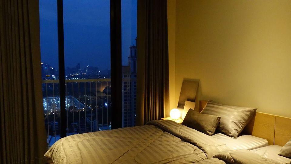 picture S01-1330 For rent, Park Origin Phromphong, area 56 sq m, 37th floor, view of Bang Kachao and Benjakiti Park. - 4/20