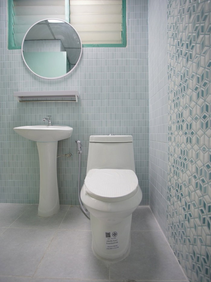 รูป >>> ขายคอนโด ฟรีค่าโอน ทำเลใกล้ ม.เทคโนโลยีราชมงคลสุวรรณภูมิ รีโนเวทใหม่เอี่ยม  (เจ้าของขายเอง งดรับนายหน้า) <<<   - รูปที่ 9/15