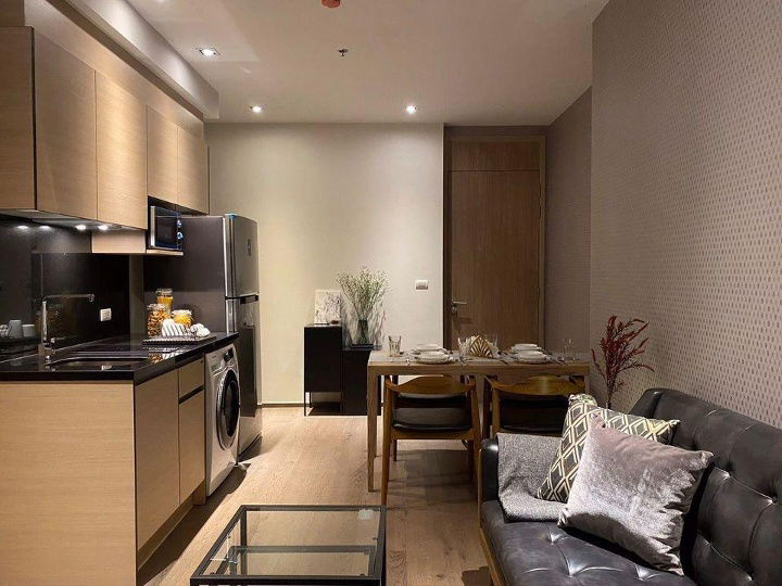 picture S01-1330 For rent, Park Origin Phromphong, area 56 sq m, 37th floor, view of Bang Kachao and Benjakiti Park. - 2/20