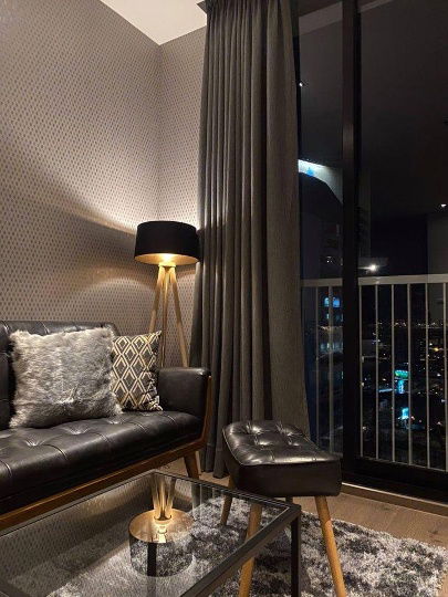 picture S01-1330 For rent, Park Origin Phromphong, area 56 sq m, 37th floor, view of Bang Kachao and Benjakiti Park. - 12/20