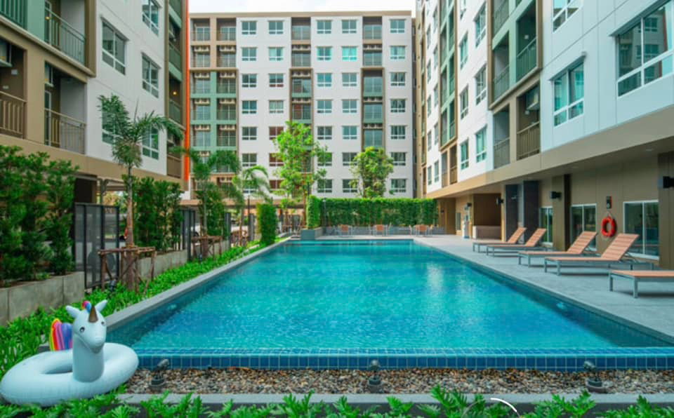รูป 🟦 🟦 🟦 คอนโดลุมพินีวิลล์ ลาซาล แบรริ่ง วิวสวยขั้น 16 เฟอร์ครบ 24.5ตร.ม. - ชั้น16 Fully furnished🟦 🟦 🟦 - รูปที่ 11/12